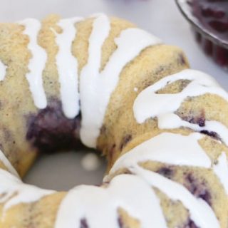 Pressure Cooker (Instant Pot) Berries and Cream Breakfast Cake