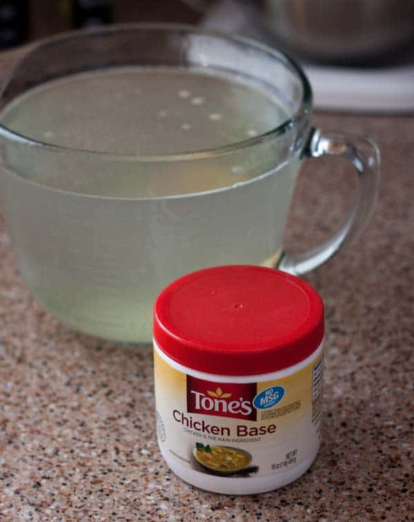 Chicken Base makes a great substitute for chicken broth