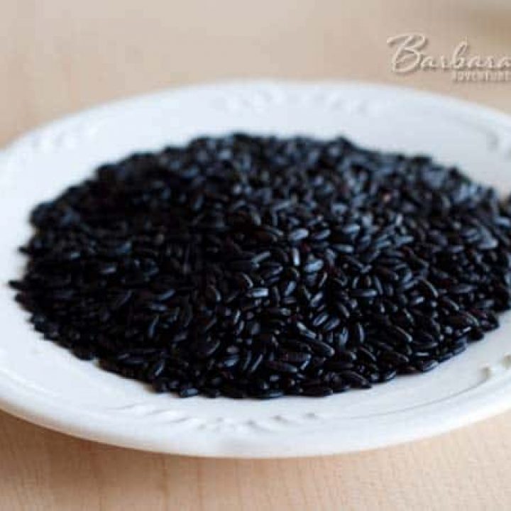 Pressure Cooker (Instant Pot) Forbidden Black Rice