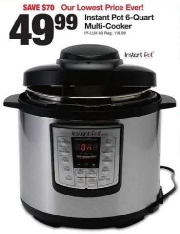 Fred Meyer Instant Pot Lux Black Friday Deal