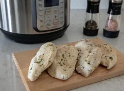 Instant Pot / Pressure Cooker Frozen Chicken Breasts