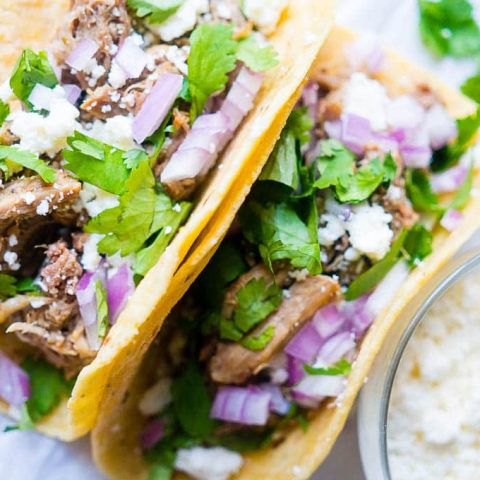 Pressure Cooker (Instant Pot) Green Chile Pork Carnitas