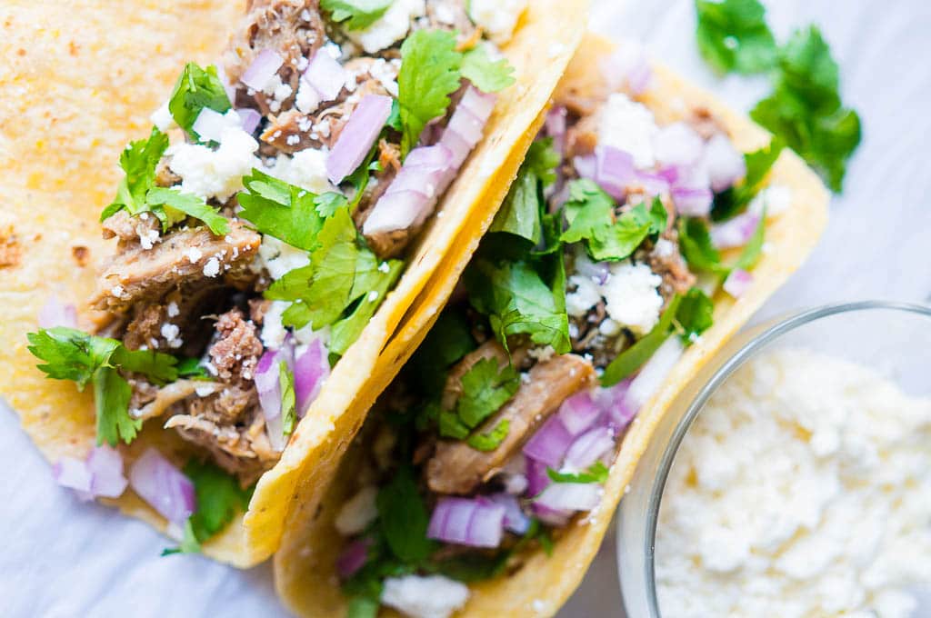 Pressure Cooker (Instant Pot) Green Chile Pork Carnitas