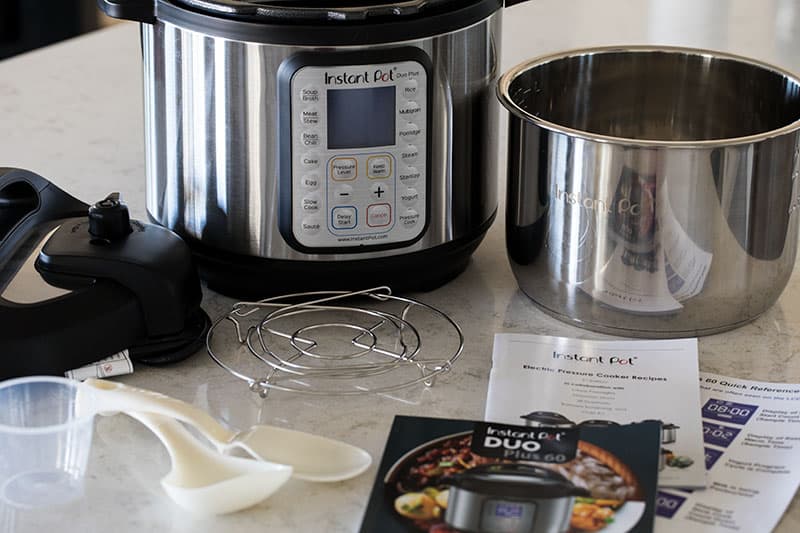 Instant-Pot-Duo-Plus-60-With-Accessories-and-New-Manual