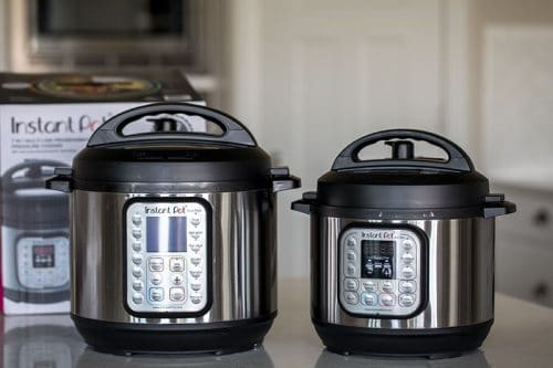 Instant Pot Mini Side by Side Comparison