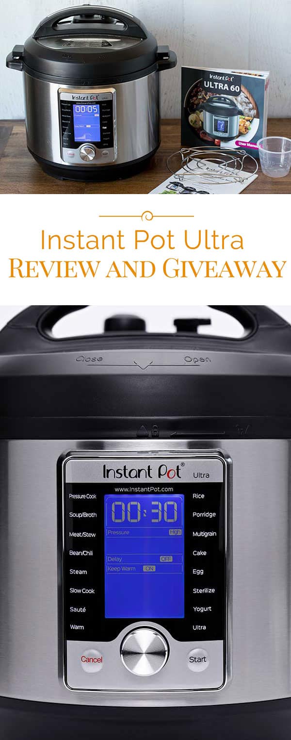Instant Pot Ultra image collage