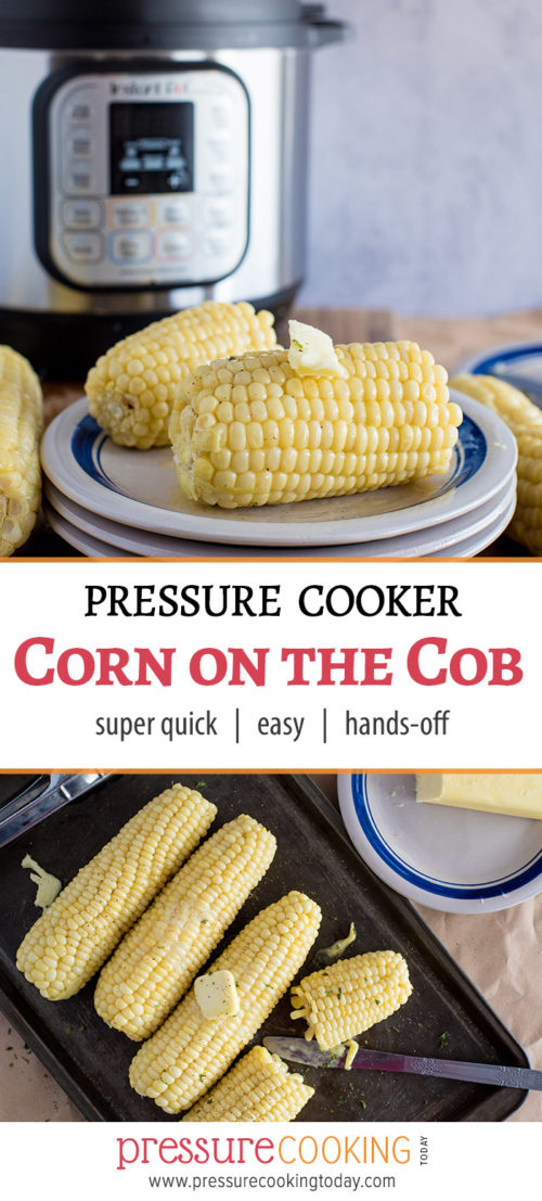 How to make corn on the cob in a pressure cooker PIN IT