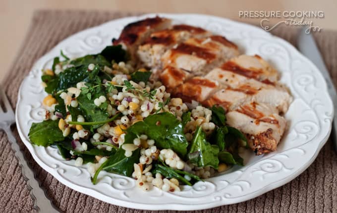 Pressure Cooker (Instant Pot) Kale and Harvest Grains Salad