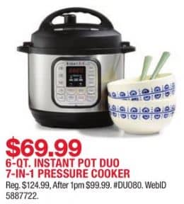 Macy\'s Instant Pot Duo Black Friday Deal