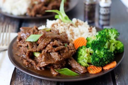 Pressure Cooker (Instant Pot) Mongolian Beef Recipe