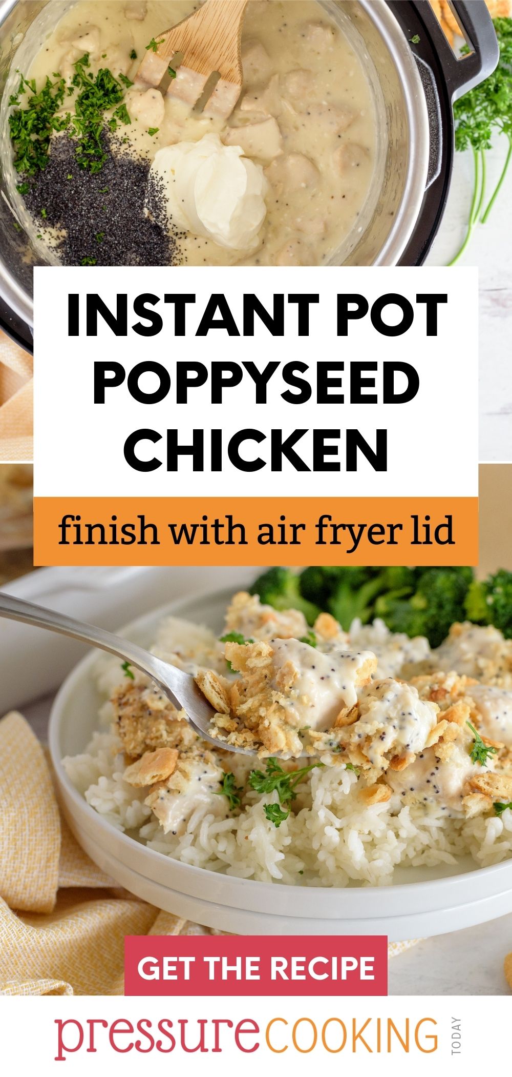 Poppy Seed Chicken Casserole via @PressureCook2da