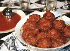 Pressure Cooker (Instant Pot) Porcupine Meatballs and Orange Gravy