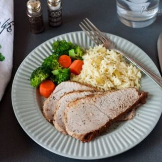 Pork Sirloin Tip Roast in the Pressure Cooker (Instant Pot)