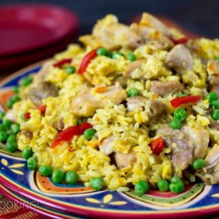 Pressure Cooker (Instant Pot) Arroz con Pollo