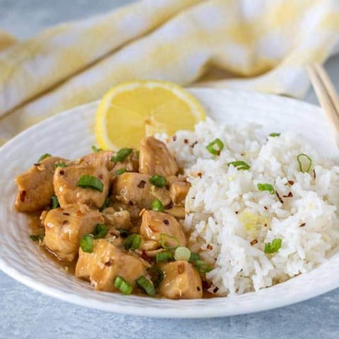 Pressure Cooker (Instant Pot) Chinese Lemon Chicken