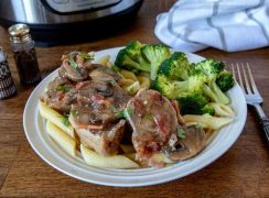 Pressure-Cooker-Pork-Tenderloin-Marsala-Penne