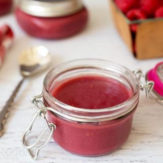 Pressure Cooker (Instant Pot) Raspberry Curd