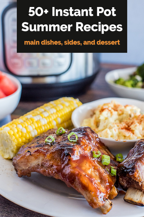 ☀️ Keep your house cool this summer and cook with your Instant Pot! Find a new favorite with one of these 80 Instant Pot Summer Recipe ideas for main dishes, side dishes, and desserts. via @PressureCook2da