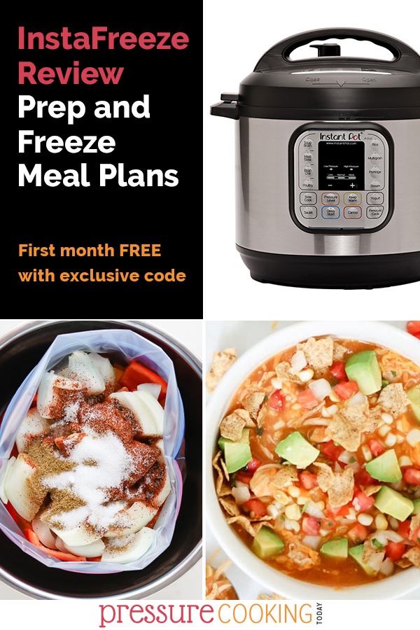 InstaFreeze Meals Review: Easy Prep and Freeze Instant Pot Meal Plans via @PressureCook2da