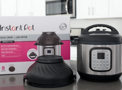 Instant Pot Duo Crisp + Air Fryer.