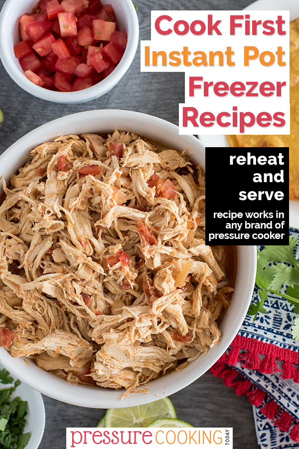 These are the BEST Instant Pot Freezer Meals to cook now and freeze for later! Make a double batch of these family favorites to stock your freezer with ready-to-eat, nutritious, and delicious meals! #PressureCookingToday #InstantPotRecipes via @PressureCook2da