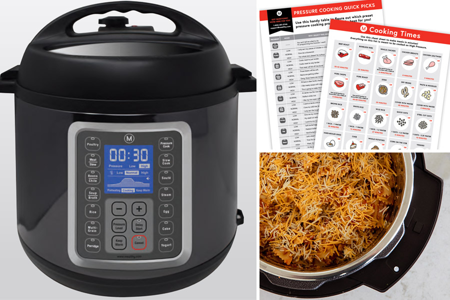 Collage for MultiPot electric pressure cooker by Mealthy