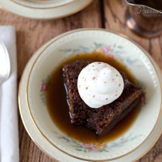 Pressure Cooker (Instant Pot) Steamed Carrot Pudding Cake