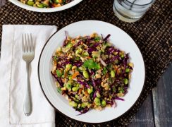 Pressure Cooker (Instant Pot) Thai Quinoa Edamame Salad