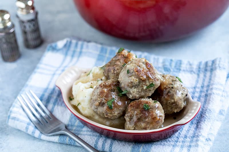 Pressure Cooker (Instant Pot) Turkey Meatballs