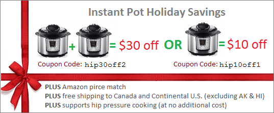 InstantPot coupon